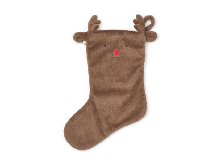 Liewood Chaussette de Noël Raina Reindeer Pecan