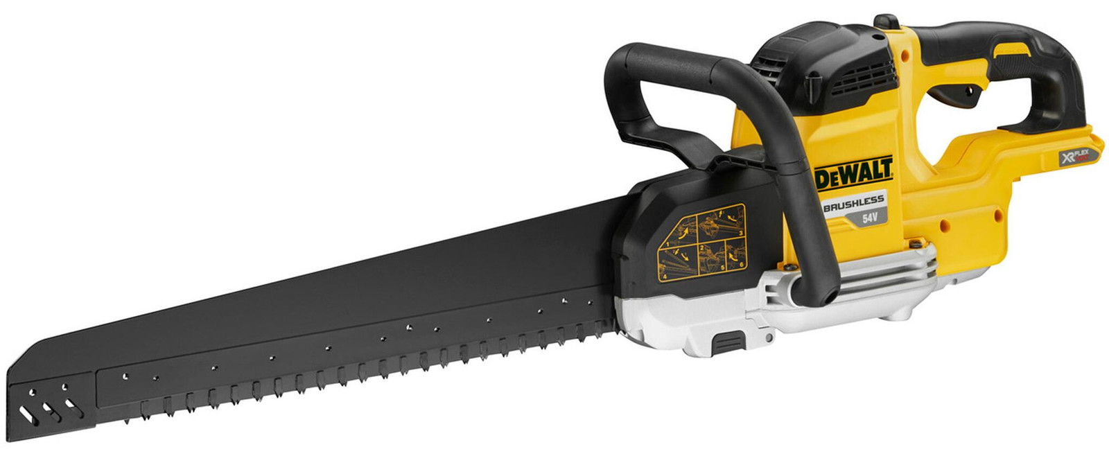 DeWALT DCS397NXJ FlexVolt 54V XR Accuslinger Alligator met borstelloze motor