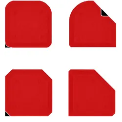 TECTOOL FUGEN-ASS STANDARD, FUGENGLÄTTER 4-TLG.