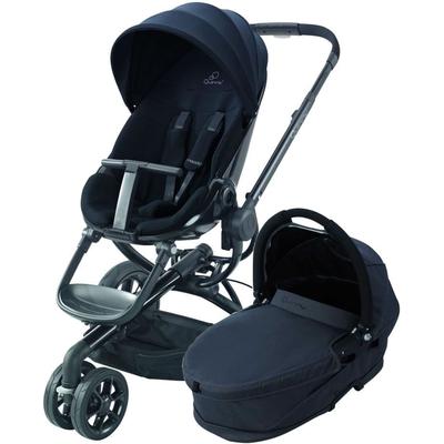 Quinny Moodd Stroller & Bassinet - Black Devotion/Black