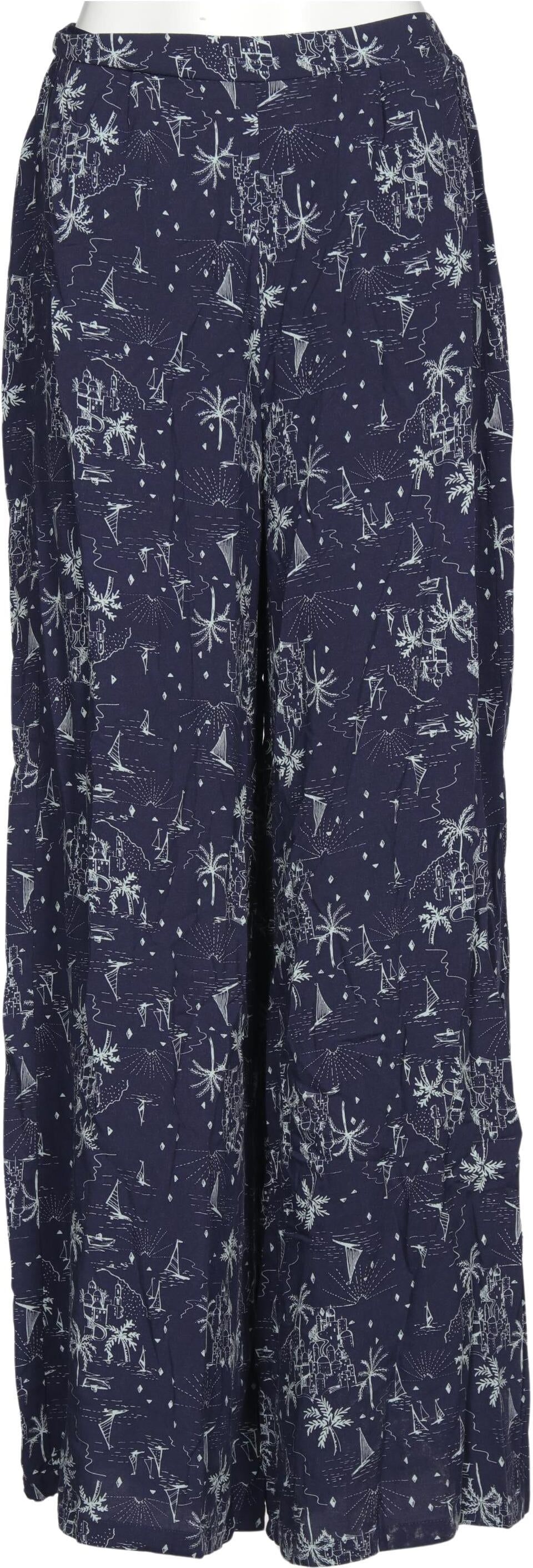 Banned Damen Stoffhose, Marineblau, Gr. S, Viskose - Second Hand