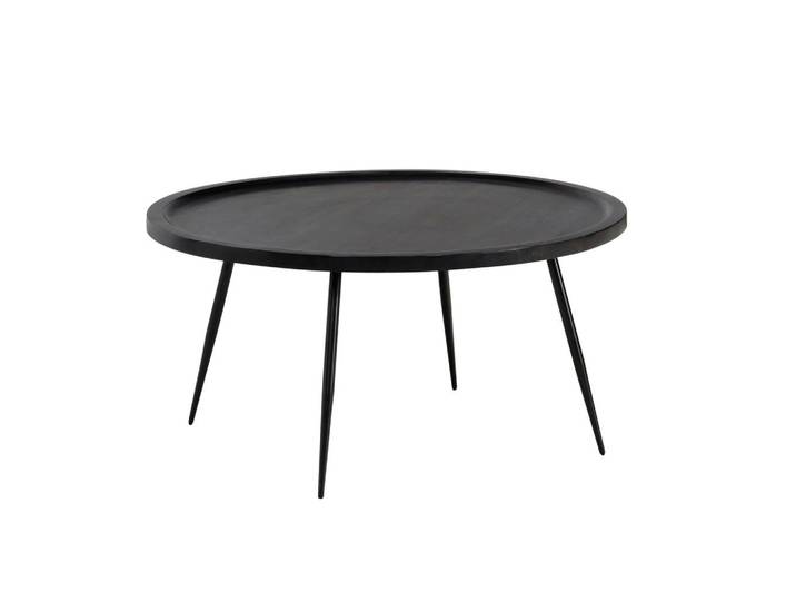 COUCHTISCH Schwarz L: 75 cm