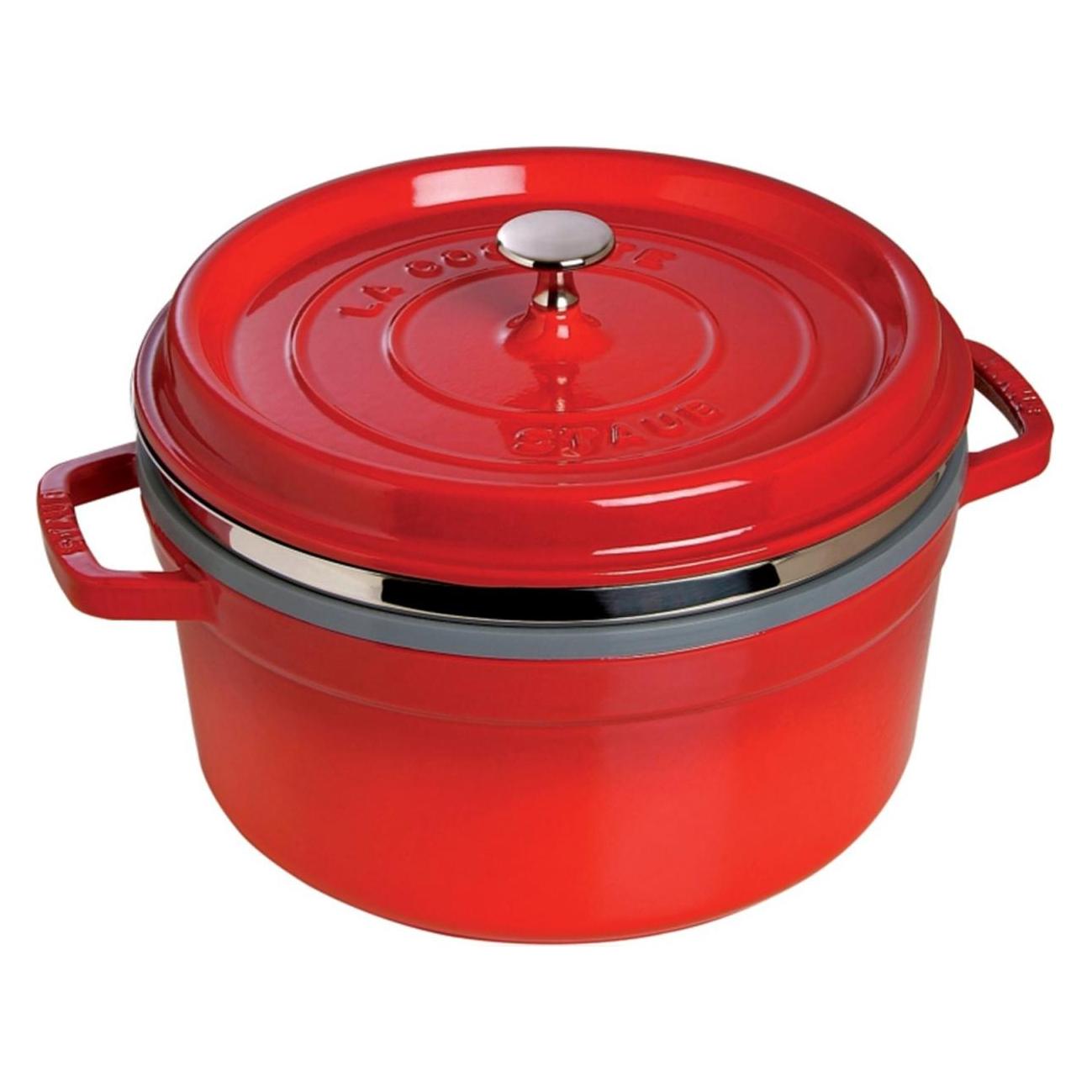 Staub Cocotte (Bräter + Schmortopf, Gusseisen, 26 x 23.70 cm) (1133806)