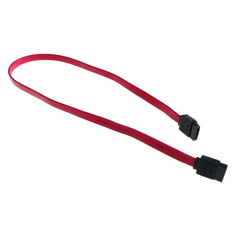 InLine SATA Anschlusskabel 0,7m (70 cm, SATA) (27707A)