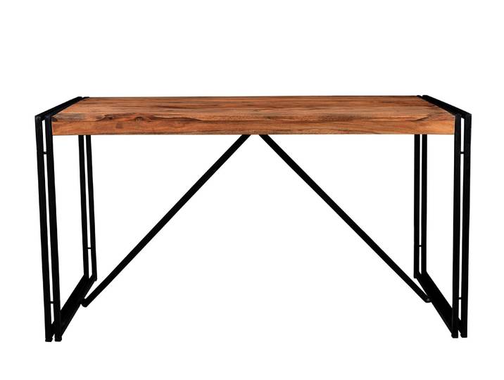 Esszimmertisch, Akazie Geölt, 140×76 cm, Industrial Style, SIT-Möbel