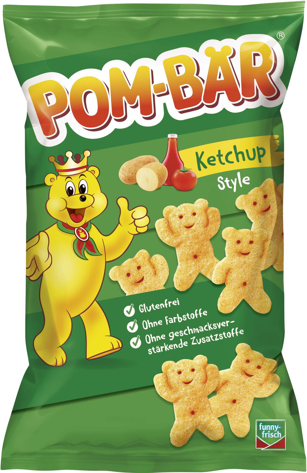 POM-BÄR® Pom-Bär Ketchup Chips 75,0 g 2978