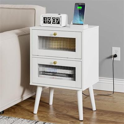 No Nightstand with Charging Station