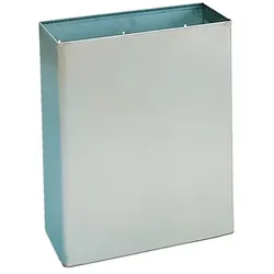 Wandmülleimer Simex Edelstahl satiniert 25 L zur Wandinstallation