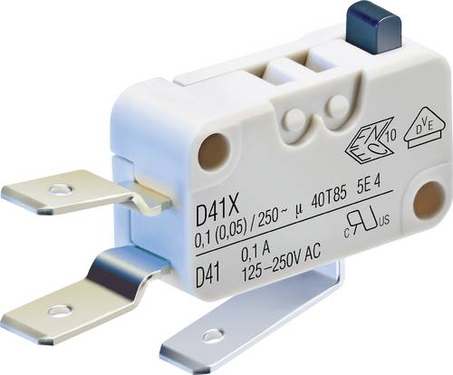 ZF D419-V3AA Mikroschalter D419-V3AA 250 V/AC 0.1A 1 x Ein/(Ein) tastend