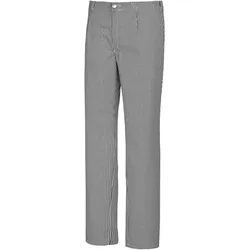 Koch-/Bäckerhose "1353-910" Gourmet - 46 - schwarz-weiß Pepita