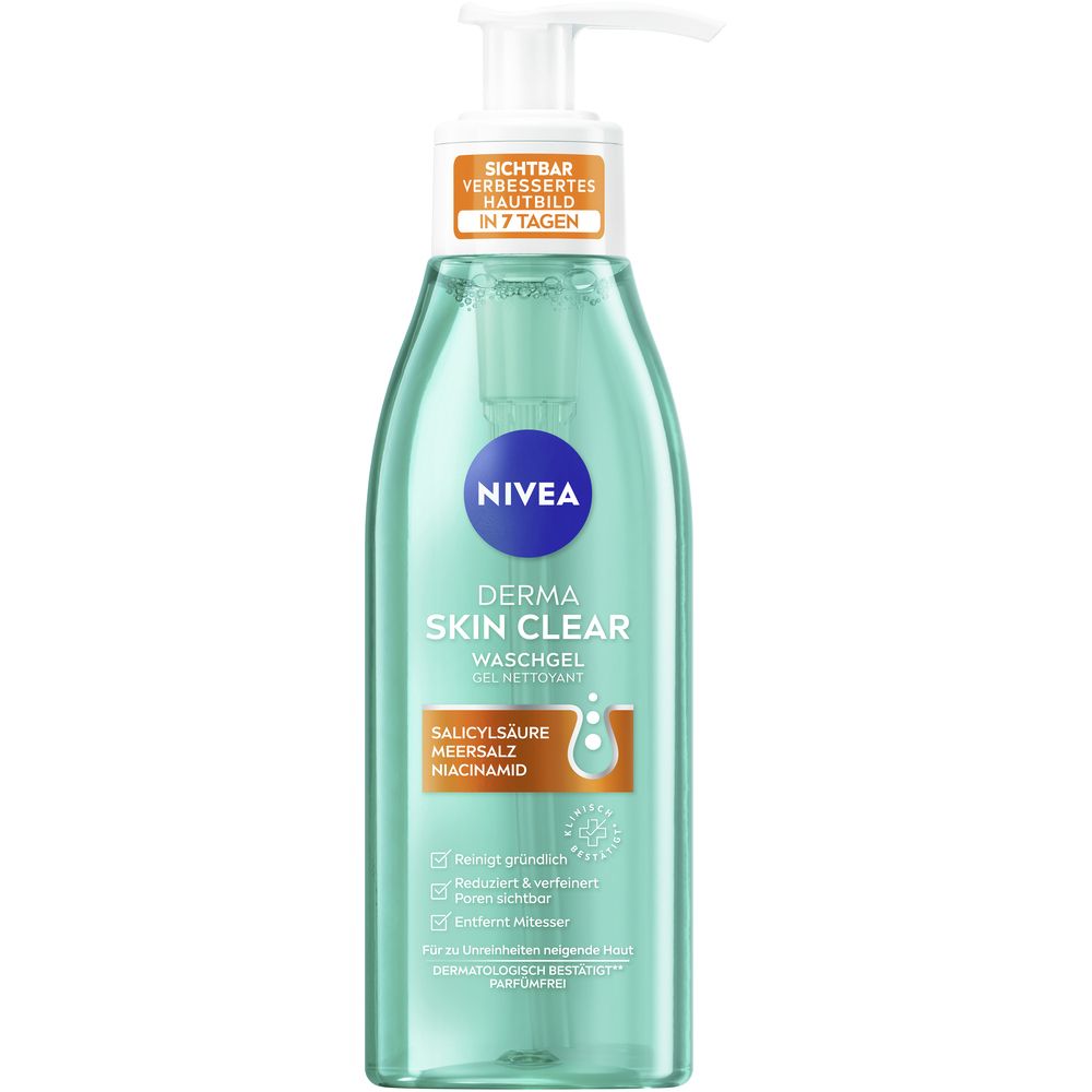 Nivea Derma Skin Clear Waschgel 150ml 150 ml