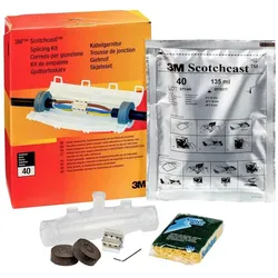3M, Kabelverbindung, Giessharz-Verbindungsgarnitur 92-NBA 1C MHD mit Schraubverbinder