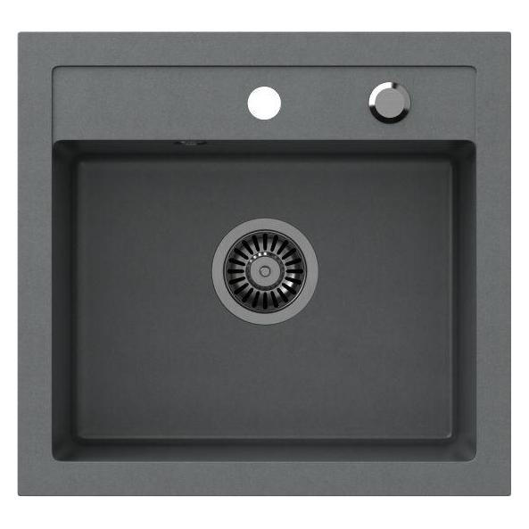 Steiner JOHNNY 110 Steingran gray granite sink, 1 bowl, b (39221000)
