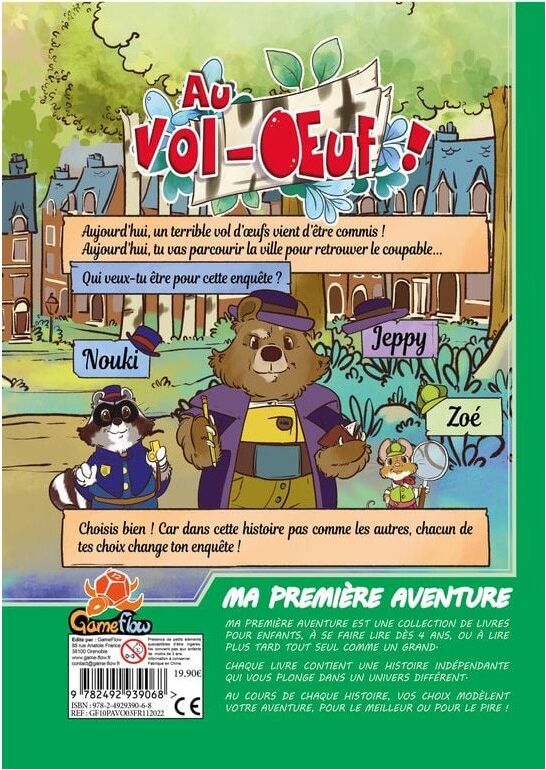 Game Flow Ma première aventure : Au vol'Oeuf - Version longue
