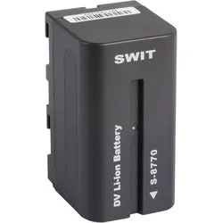 Swit S-8770 - NP-F 7,2V Li-Ionen Akku, 31,7 Wh, 4.400 mAh (Kamera Akku), Kamera Stromversorgung, Schwarz