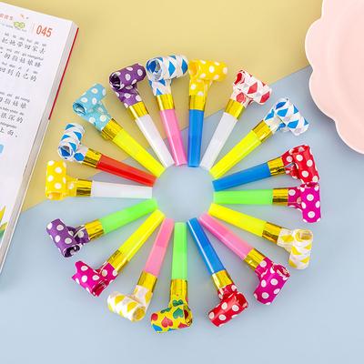 Inspire Daily Merch Colorful Dragon Whistle Toy Funny Blow Roll Toys For Children Birthday Gifts Colorful Dragon Whistle Toy Funny Blow Roll Toys For Children Birthday Gifts