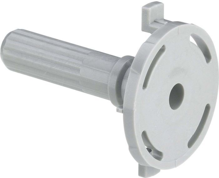 Viega Adapter 108656 51,5mm, Kunststoff grau, für Drehrosette Messing