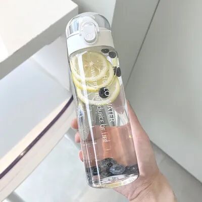 Uplifted Trends Sports Water Bottle With Straw Handle Large Capacity Gym Water Bottle Sports Water Bottle With Straw Handle Large Capacity Gym Water Bottle