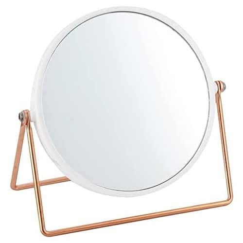MSV Pretty Effet Cuivre Spiegel met 1X/2X vergroting, Wit/Brons