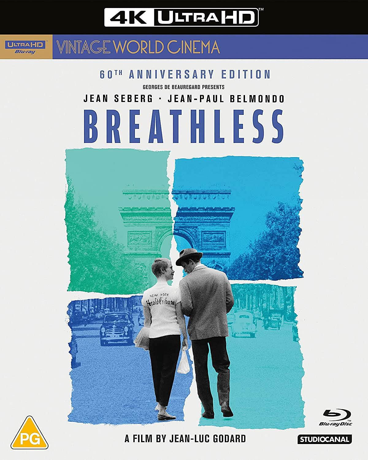 Breathless 60e jubileumeditie Blu-ray STUDIOCANAL