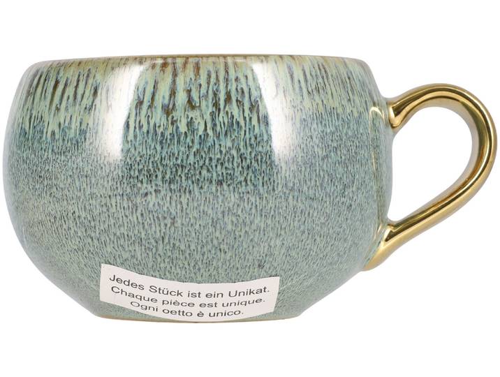 Mug Luxury 200ml grün/gold