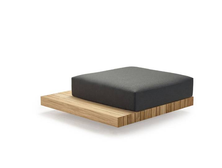 Solpuri Plateau L-Modul Hocker + Seitentisch inkl. Polster