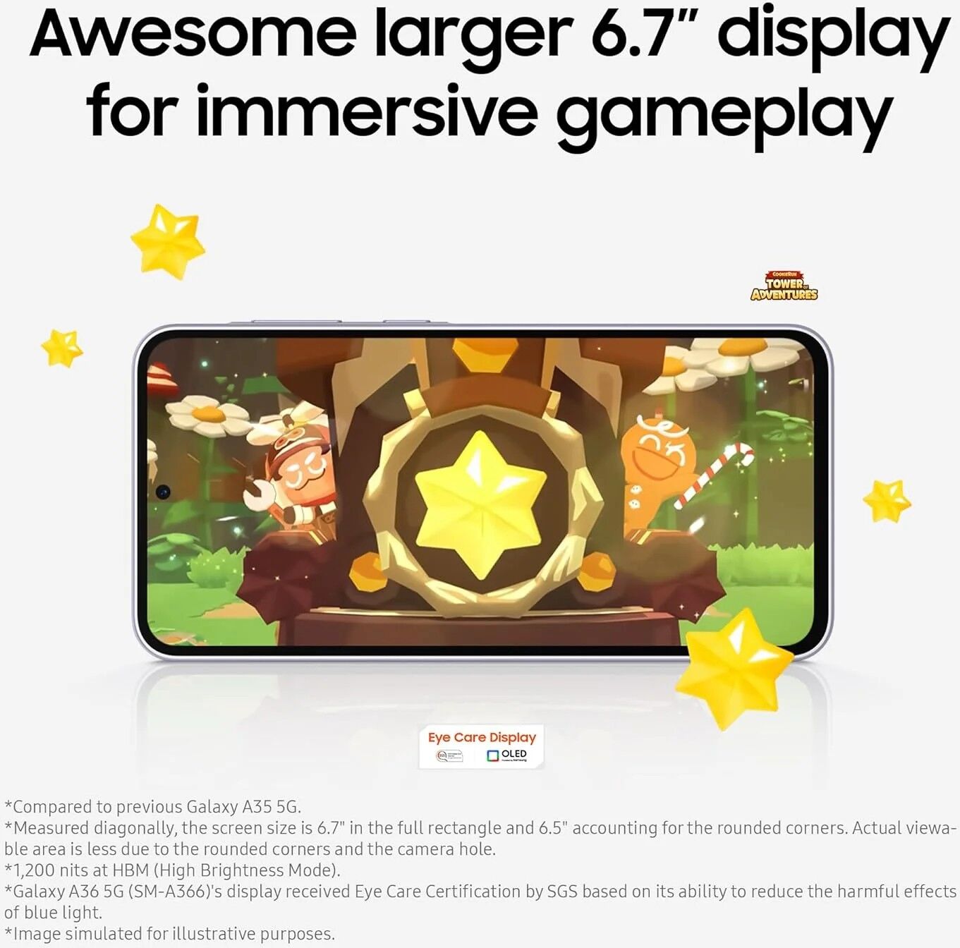 SAMSUNG Galaxy A36 5G 128GB - Awesome Lavender
