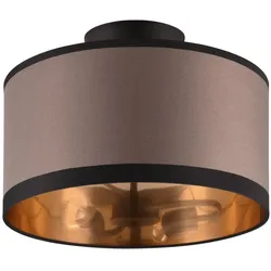 RL live your light, Deckenleuchte, REALITY DAVOS - Plafondlamp - Zwart mat - excl. 2x E14 28W (E14)