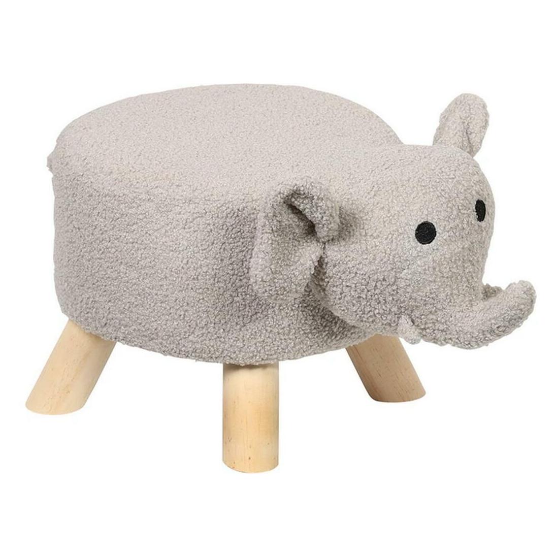 Kesper Stołek dziecięcy z motywem zwierzaka, wys. 25 cm (Kinderhocker) (17451)
