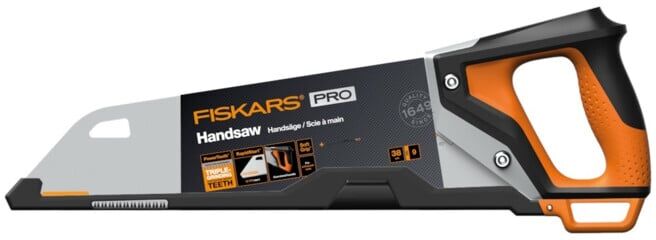 Fiskars Scie à main 38 cm 9 TPI Power Tooth (1062930)
