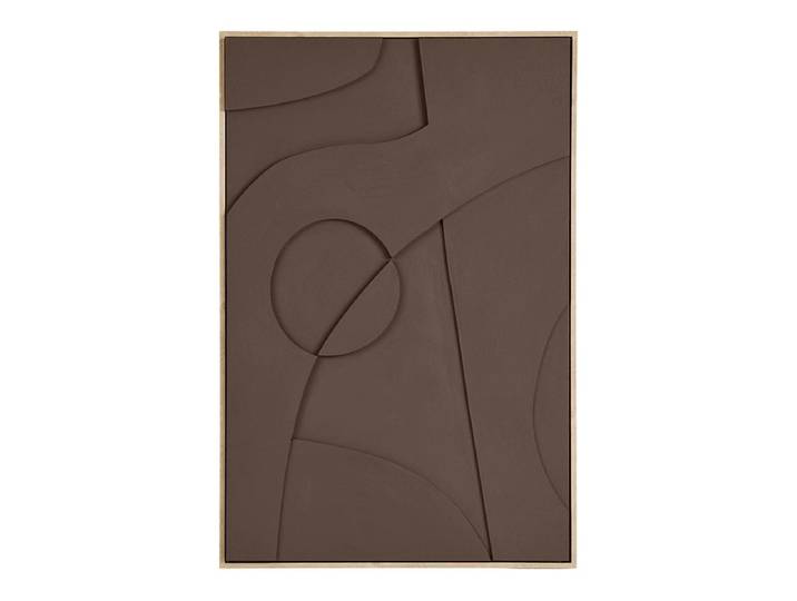 Leinwand 1 Stück rotbraun 90x4.4x60cm