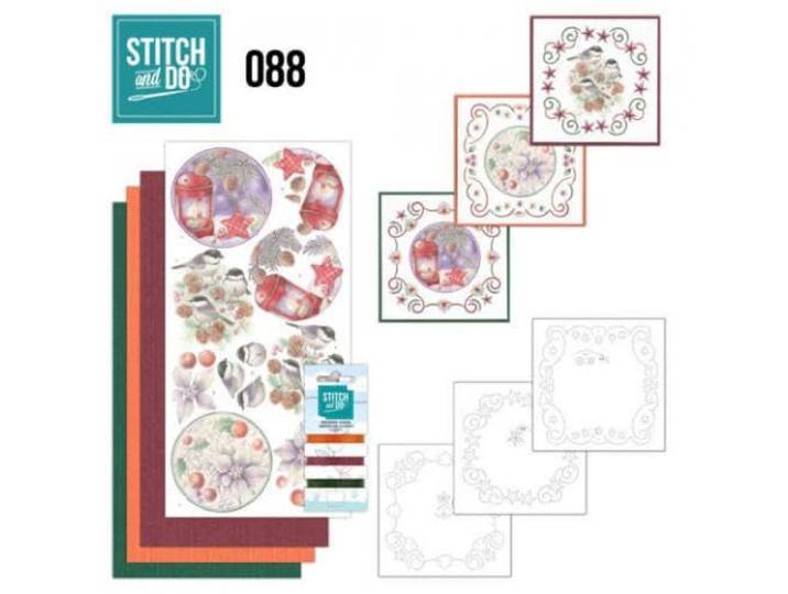 Stitch and Do 88 - Kerstbloemen