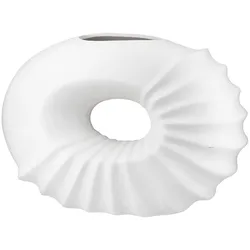 GILDE Vase Pula H=25 - weiß