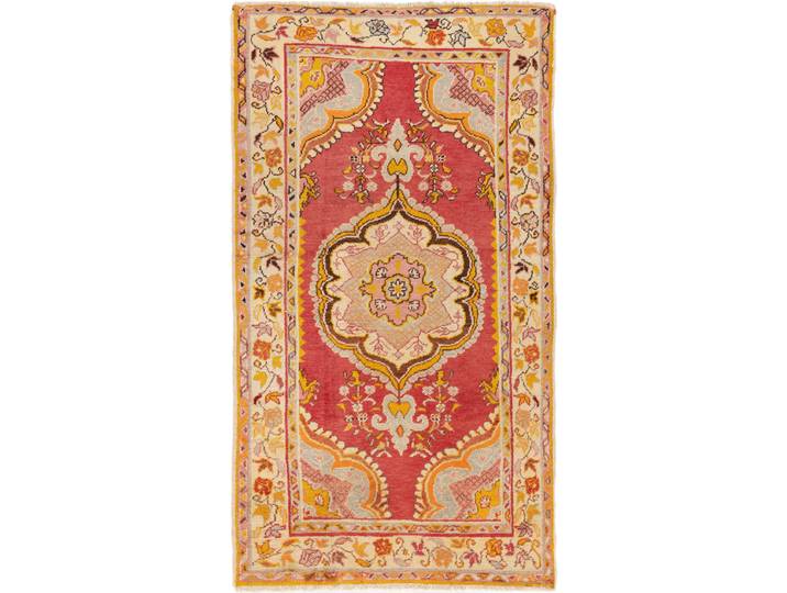Turkei Anatolia Teppich 107x196 Handgeknüpft Orientteppich Wolle