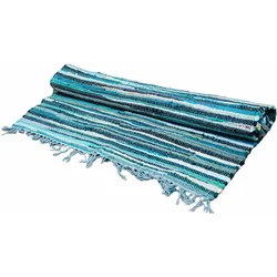 Room Rag Rug - 150x200cm - premium quality - Aqua Blues