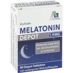 MELATONIN 1,9 mg Depot Tabletten 80 St