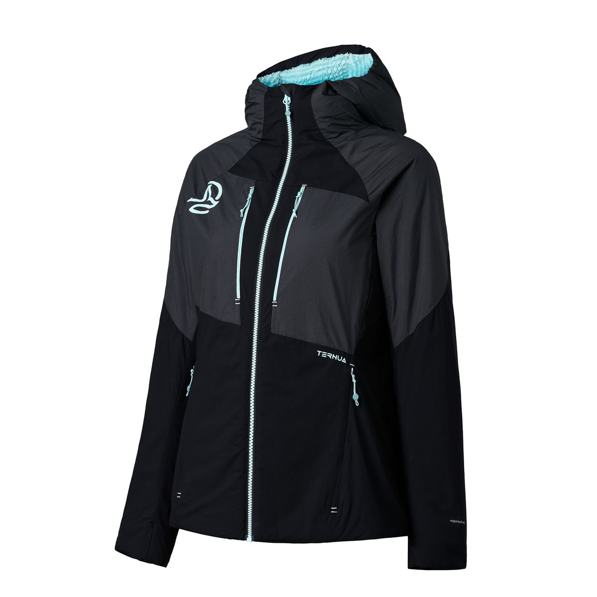 Ternua Kimoa Jacket W black/ligh mint (1397) XXL 1643478-1397-XXL