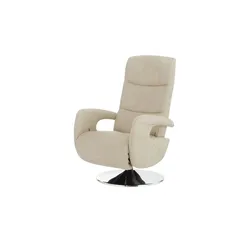 meinSofa Sessel mit Relaxfunktion Franzi-S ¦ beige ¦ Maße (cm): B: 71 H: 110 T: 83.0