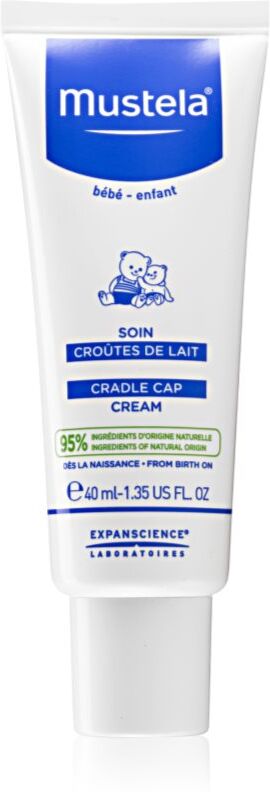 Mustela Bébé Crem für Kinder für Haarschuppen 40 ml