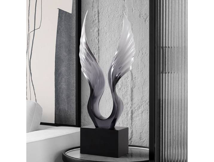 Statue d'aigle artistique, Sculpture abstraite, décoration de salon, de maison, en résine, accessoires de décoration de bureau, Sculptures