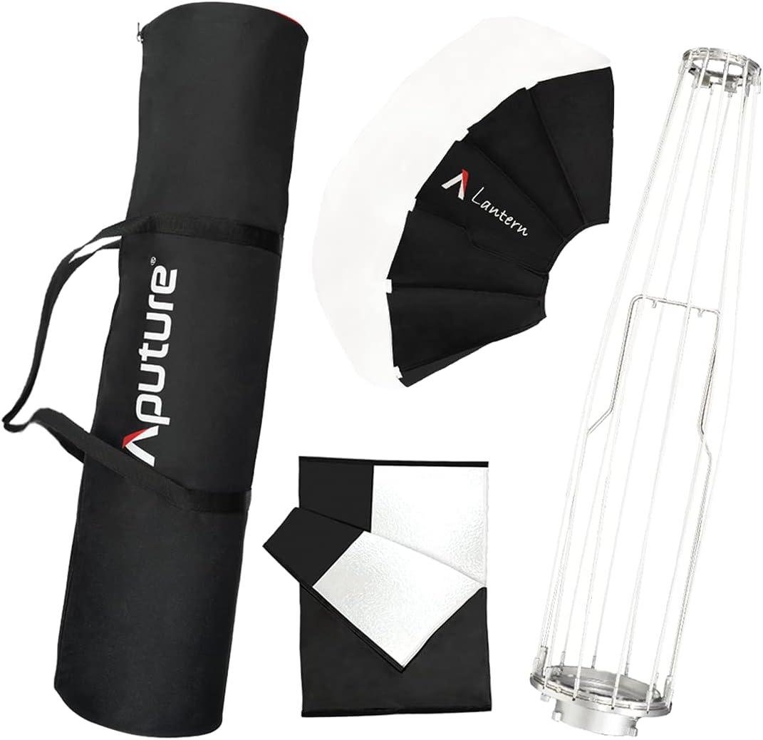 Softbox für Blitzgeräte - 26 Zoll, zur Streuung des Lichts, kompatibel mit Mark II, 300d, 120d II, 120d und anderen Blitzgeräten mit Bowens-Aufnahme