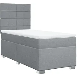 vidaXL, Boxspringbett, Naponella (Block mit Quadraten) (80 x 200 cm)