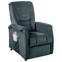 Relaxsessel Harry Dunkelblau Velours
