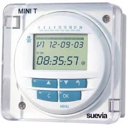 Suevia, Zeitschaltuhr, Digitale Einbauschaltuhr Practic Log