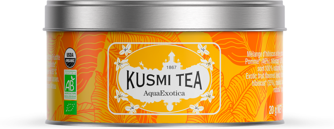 AquaExotica - Früchtetee Hibiskus, exotische früchte, bio - Kusmi Tea