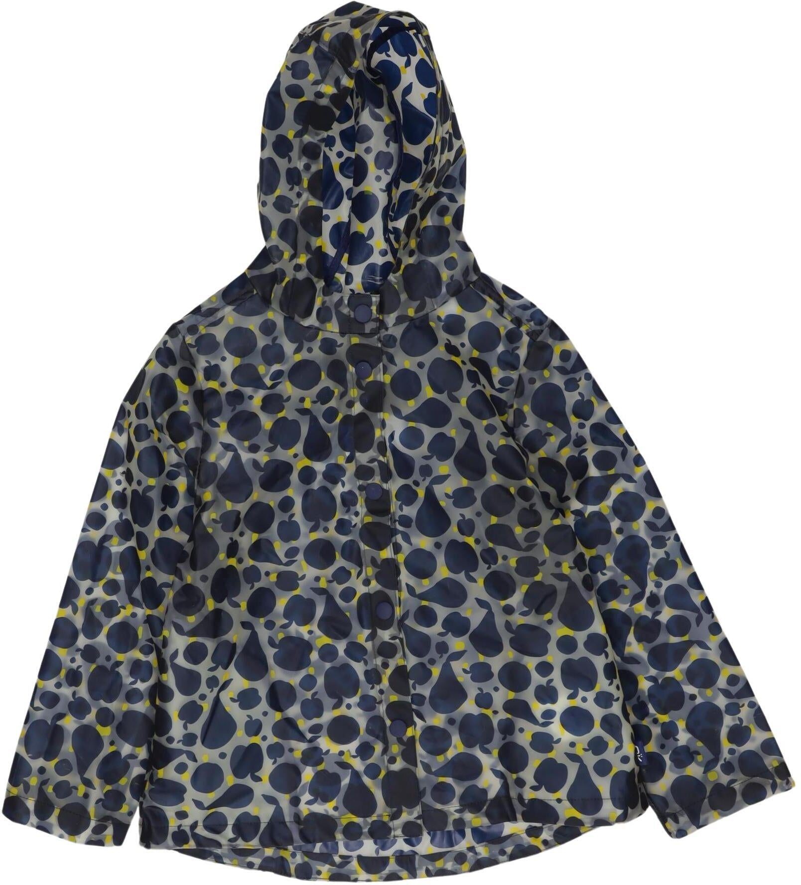 Okaidi Mädchen Jacke oder Mantel, Mehrfarbig, Gr. EU 110, Synthetik - Second Hand