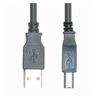 E+P e&p Elektrik Handels GmbH & Co.KG CC 502/10 USB Kabel 10 m USB A USB B Männlich Schwarz (10 m, USB 2.0) (924160)