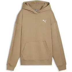 PUMA Damen Kapuzensweat HER Hoodie FL, Größe XS in Braun Braun