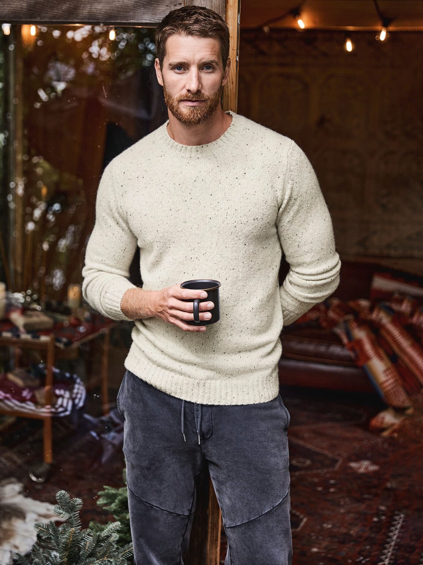 Mey & Edlich Muße-Pullover Weiß 48