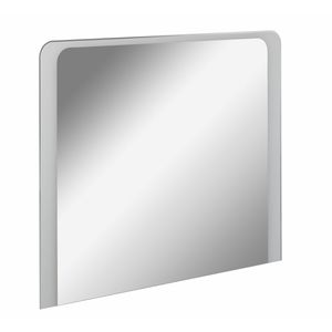 Fackelmann Wandspiegel 84299, rechteckig, rahmenlos, (B/H) 100 x 80 cm, mit Beleuchtung